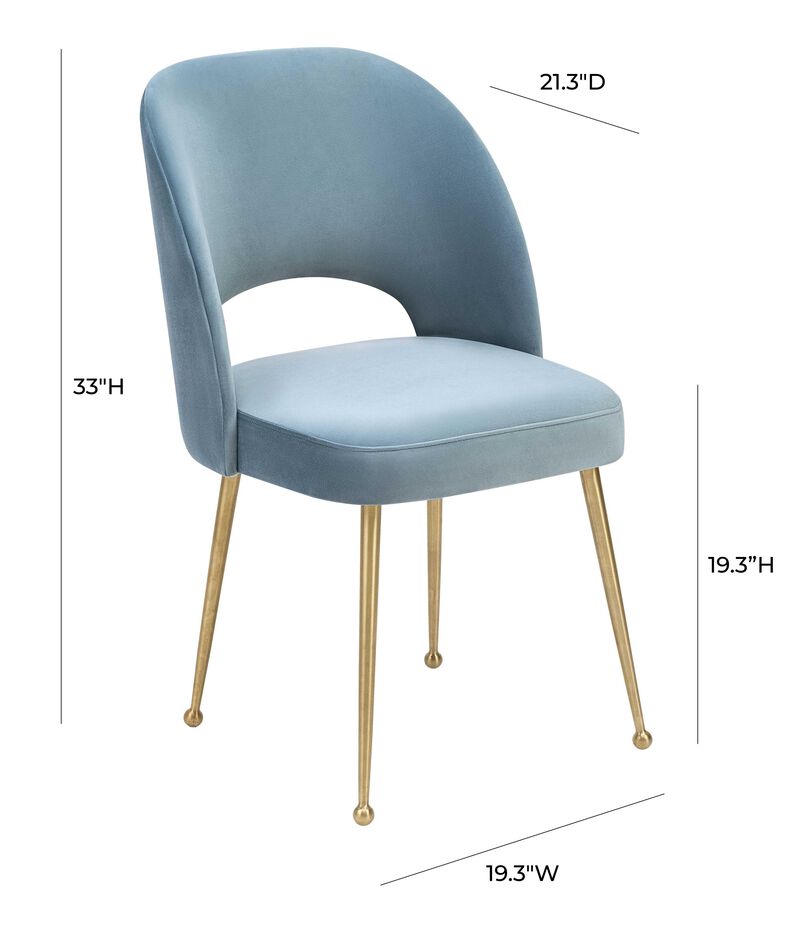 Swell Velvet Chair image number 5