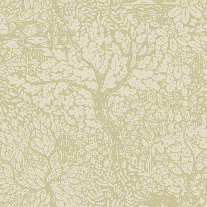 Olle Sage Forest Sanctuary Wallpaper