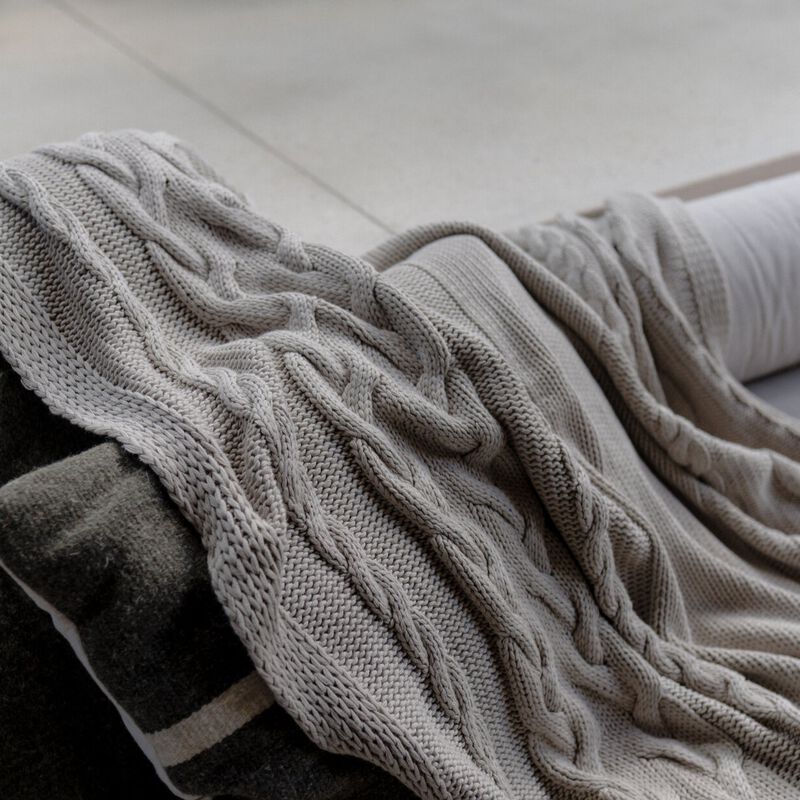 Drift Organic Cotton Throw Blanket image number 3