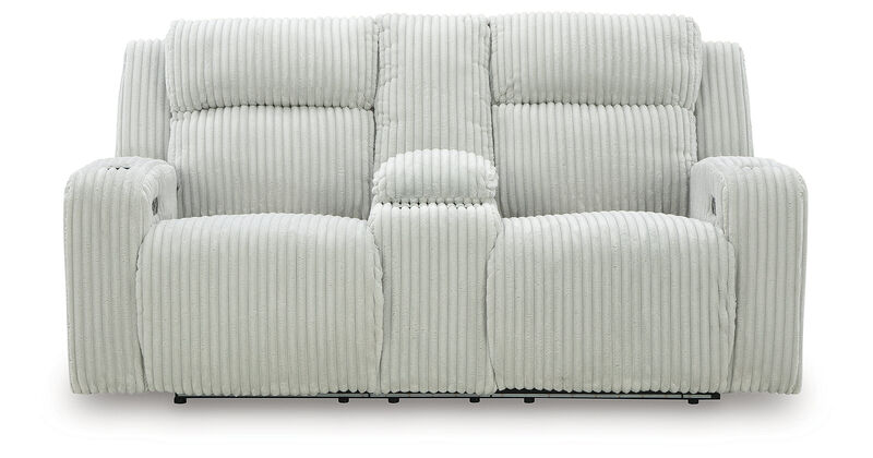 TwinBrooke Power Reclining Loveseat with Console image number 0