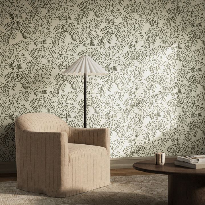 Balkan Wallpaper by Four Hands Art Studio - Balkan Olive II