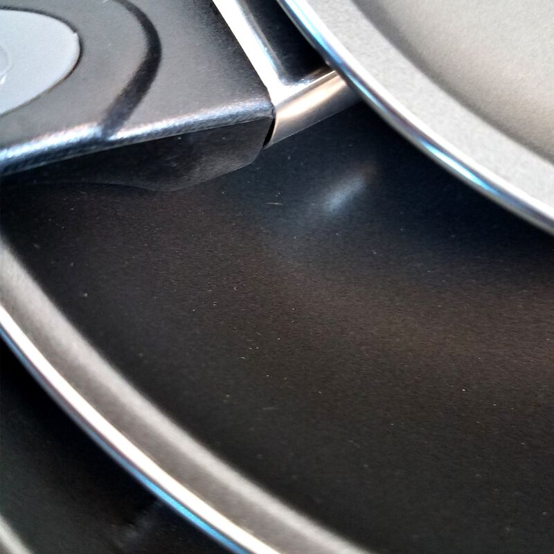 Gibson Home Aventura 3 piece Frying Pan Set in Black image number 5