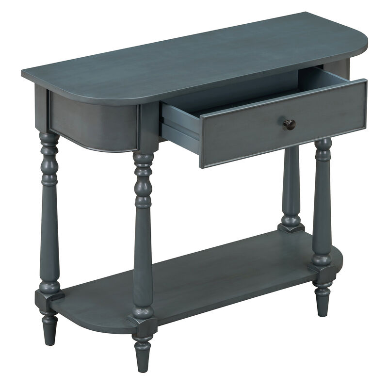 Merax Retro Entryway Console Table