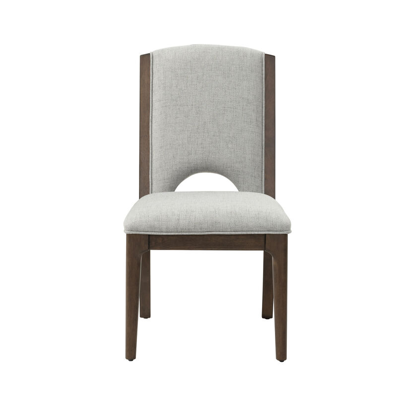 Athens Pair of Upholstered Dining Chairs