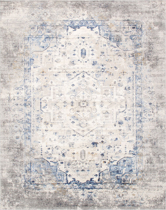 Pasargad Home Turkish Efes Design L. Grey Area Rug