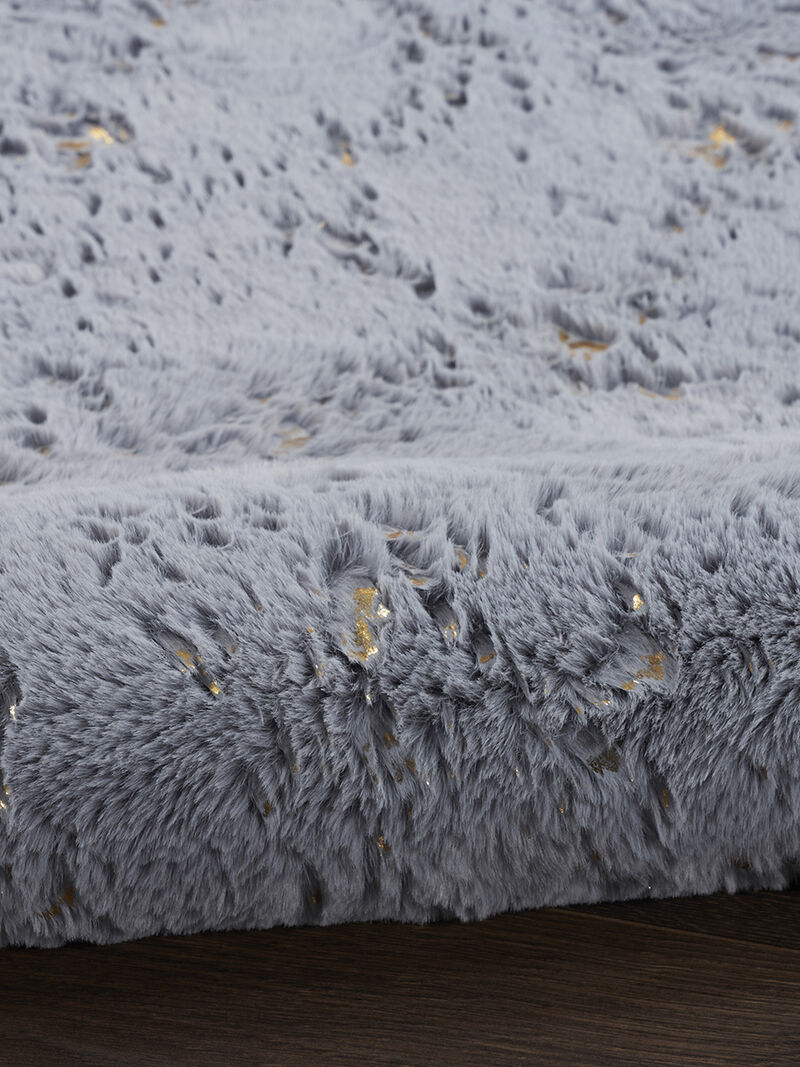 Cozy Shimmer CSH01 Slate/Gold 7'9" x 9'9" Rug