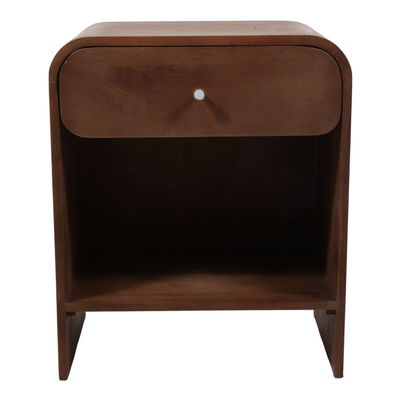 Side Table with Drawer and Shelf image number 0