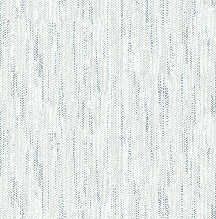 Baris Aqua Stipple Stripe Wallpaper