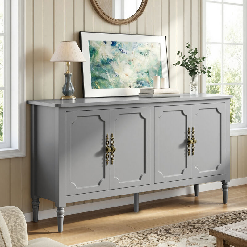 Prurt Wood Buffet Sideboard Cabinet image number 2