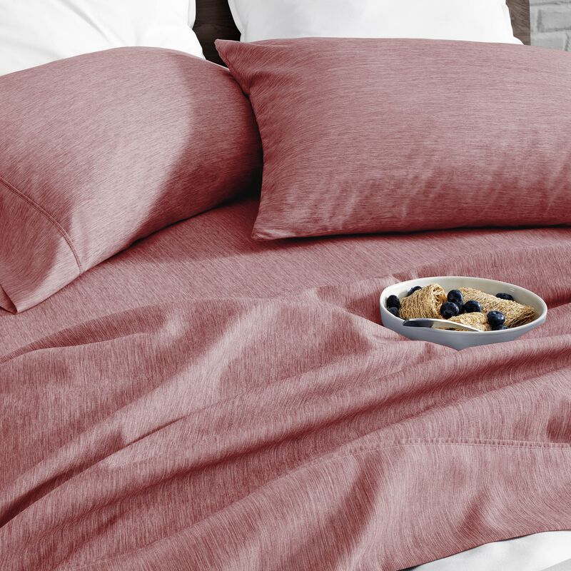 Ultra Soft Heathered Sheet Set image number 4