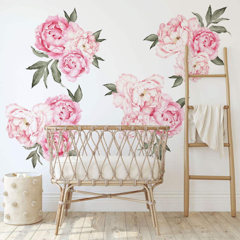 Everlasting Peonies Wall Decals