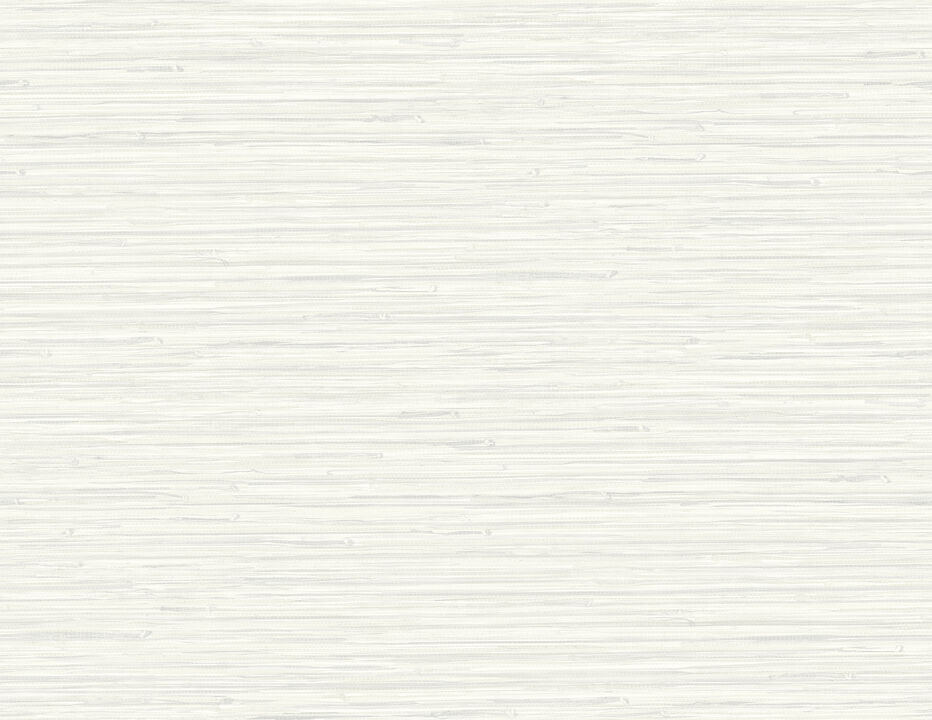 Rushmore White Faux Grasscloth Wallpaper