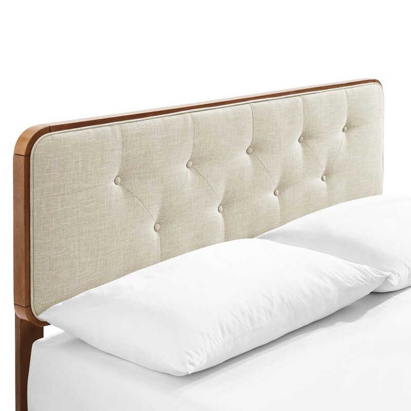 Modway - Bridgette Full Wood Platform Bed with Angular Frame image number 5