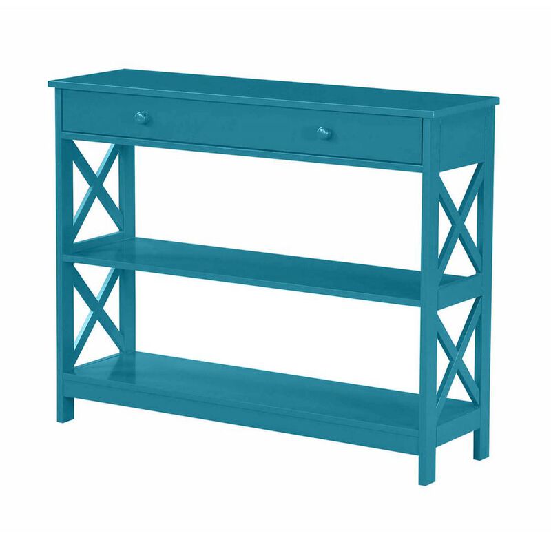 Convience Concept, Inc. Oxford 1 Drawer Console Table with Shelves
