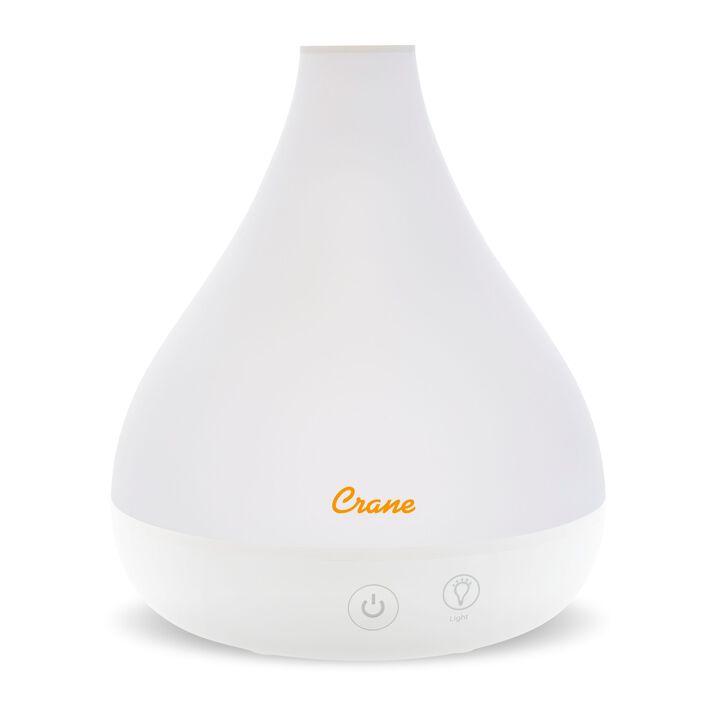 0.35 Gal. 2-in-1 Ultrasonic Cool Mist Humidifier & Aroma Diffuser for Small Rooms