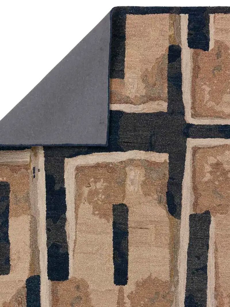 Honeycomb Balsa Ebony 6'X9' Rug image number 3