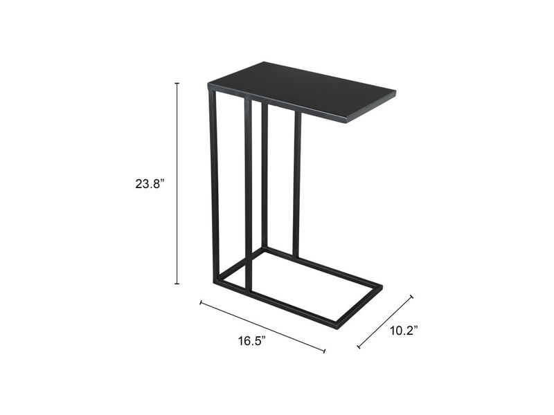 Atom Side Table Black image number 6