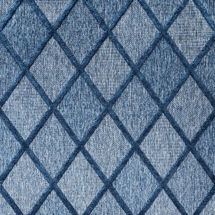 Salines Diamond Trellis Square Indoor/Outdoor Area Rug
