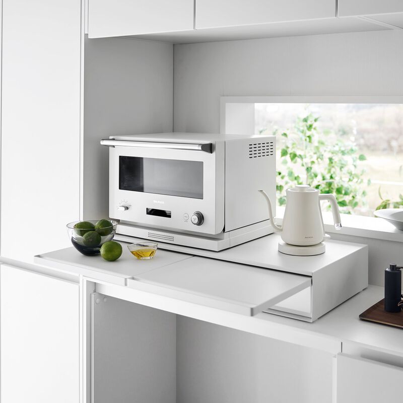 Countertop Drawer with Pull-Out Shelf - Wide - Steel image number 6