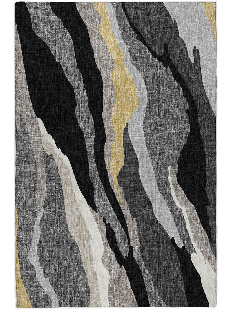 Lorenzo LN4 Black 9' x 12' Rug