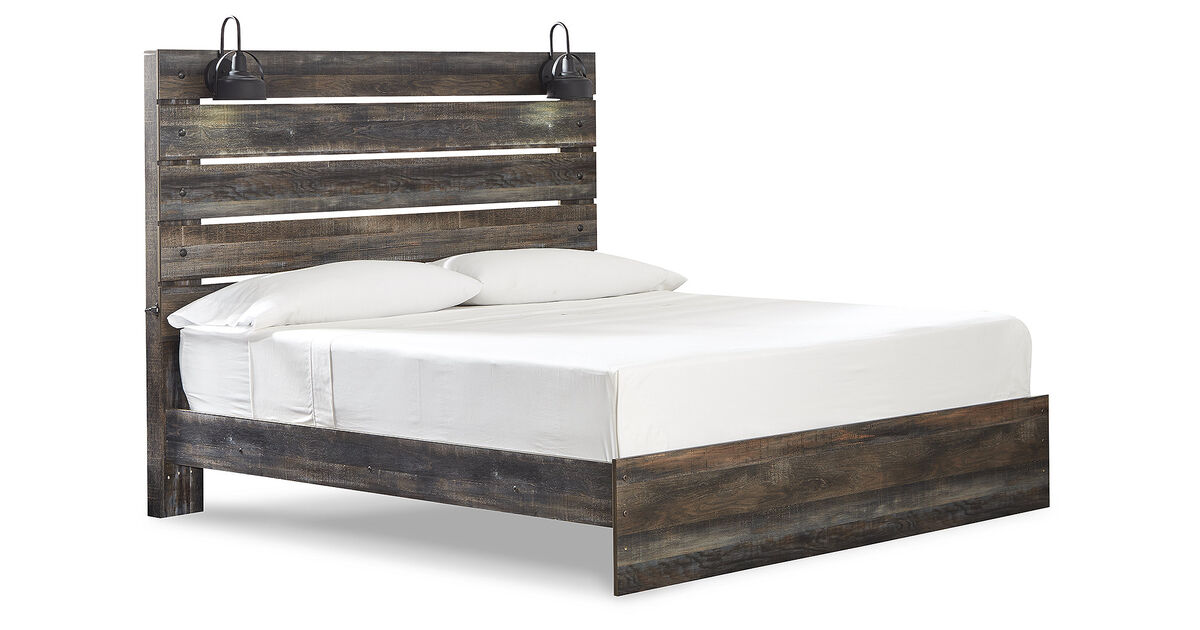 Drystan King Panel Bed
