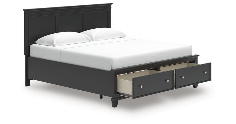 Lanolee King Panel Storage Bed image number 2