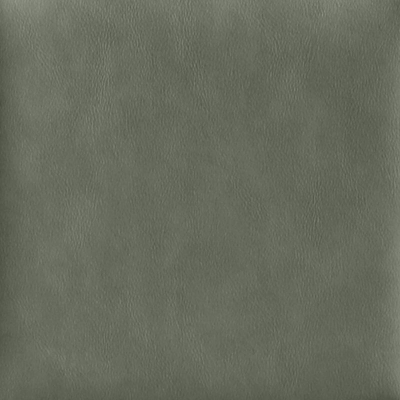 Meridian Furniture Adrian Green Vegan Leather Dining Side Chair, Set of 2