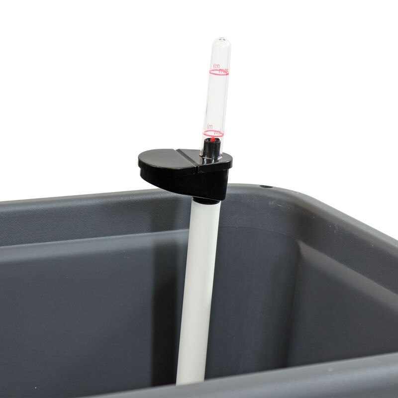 Sunnydaze Self-Watering Raised Garden Bed with Cloche Cover