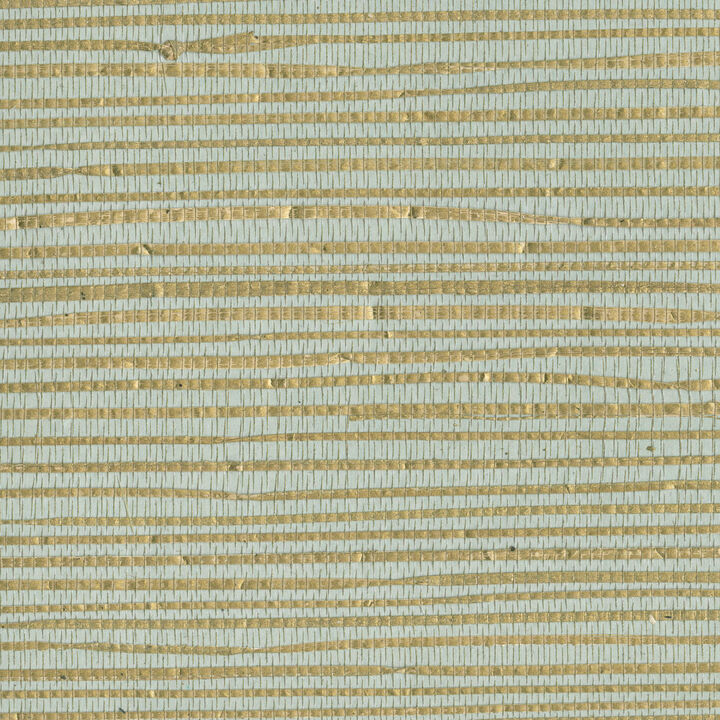 Arina Turquoise Grasscloth Wallpaper