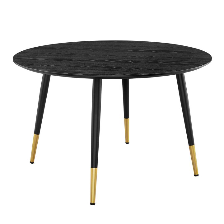 Modway - Vigor Round Dining Table Black