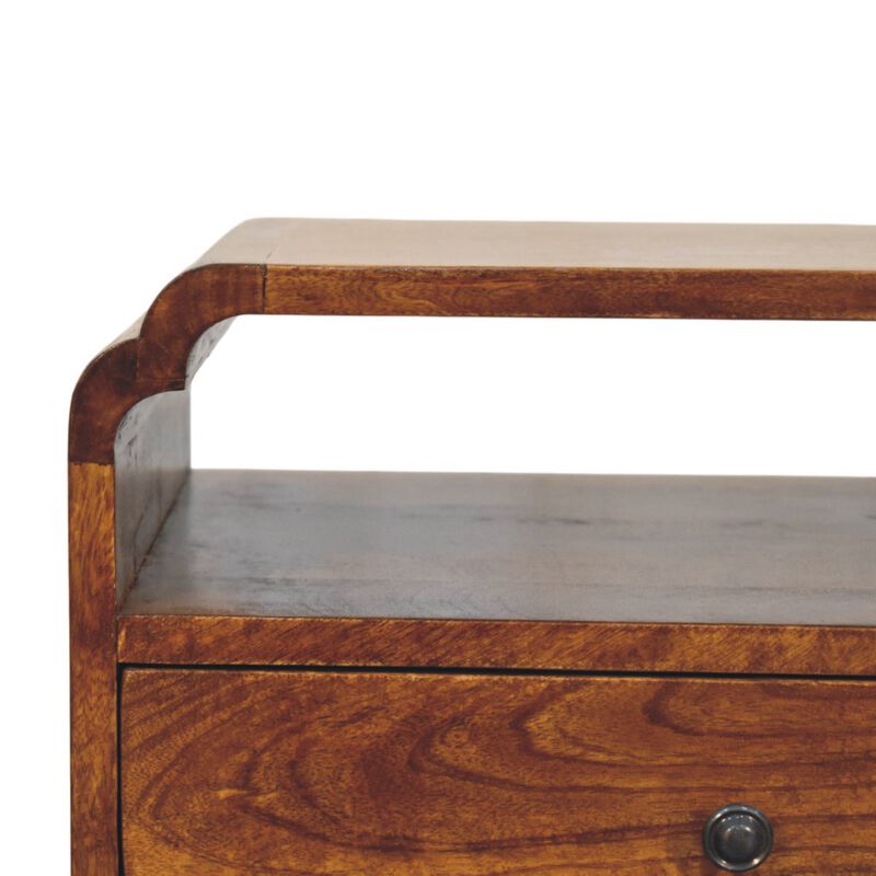 Artisan Furniture Solid Wood Newton Chestnut Nightstand