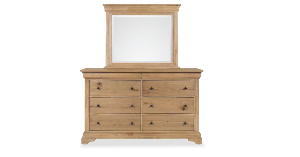 Chateau Philippe Dresser and Mirror