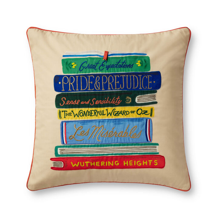 BOOK Club Prp0039 22"x22" Pillow Collection