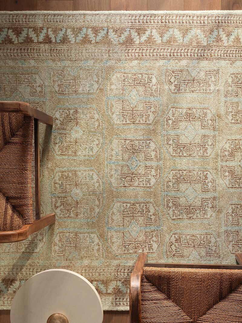 Casen Magnus Tan/Beige 9'6" x 13'6" Rug image number 7