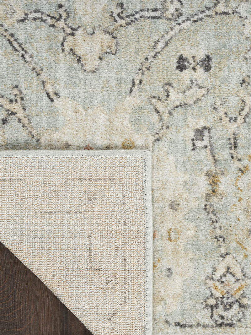 Oushak Home OUS01 Mint 8' x 9'10" Rug image number 1