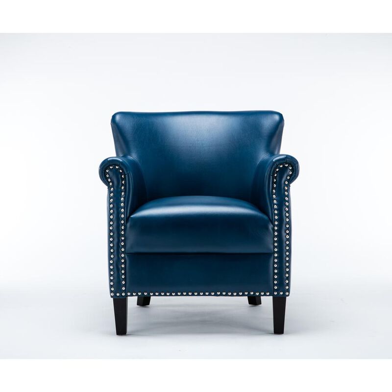 Comfort Pointe Holly Navy Blue Club Chair
