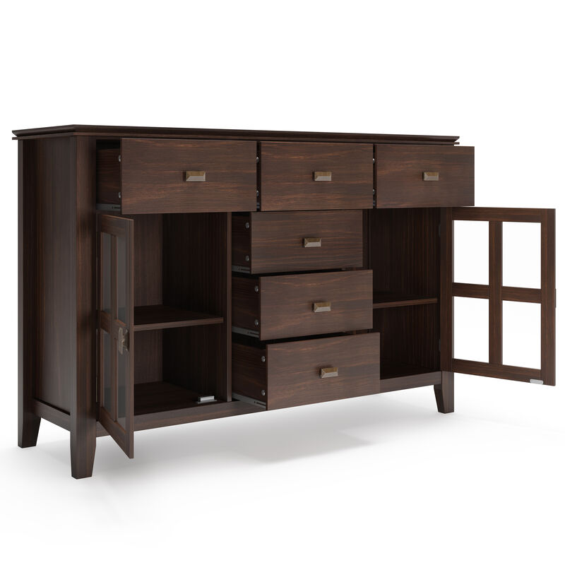 Zedpib Solid Wood Sideboard Buffet Cabinet image number 2