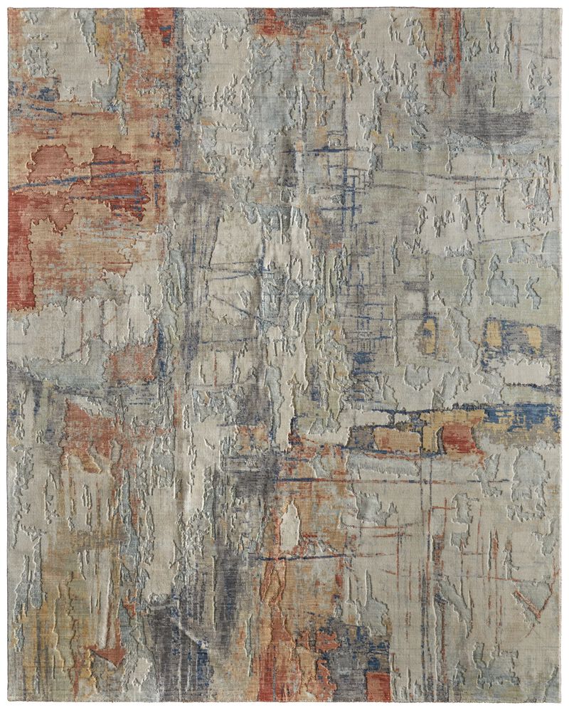 Jaxson 39PWF Gray/Multi 9' x 12' Rug image number 0