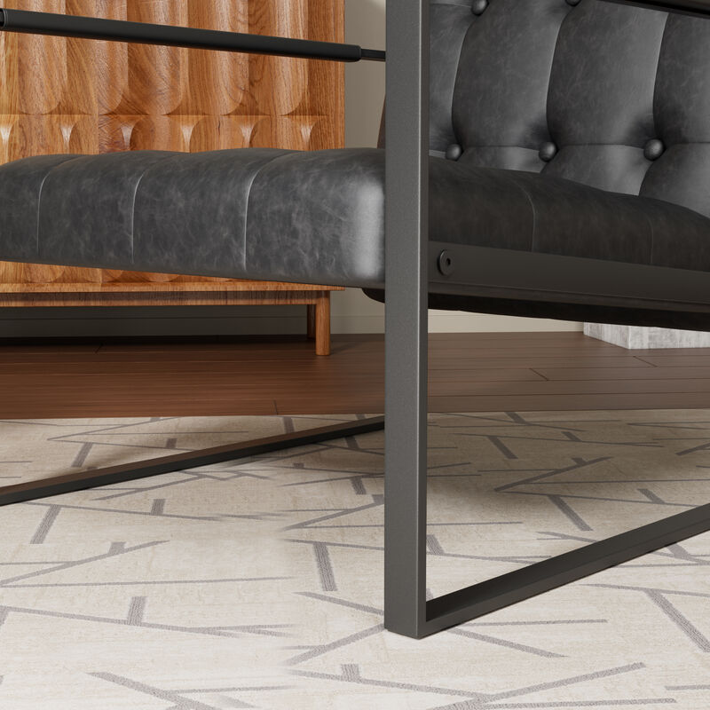 Cufscu PU Accent Chair image number 2