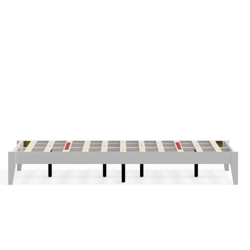 Comfort Pointe Serene Farmhouse Style Queen Wood Bed Frame - White