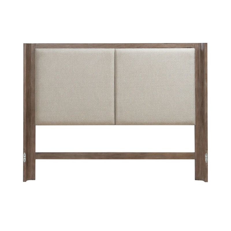 Liberty Furniture King Upholstered Shelter Headboard for Bed Frame Contemporary - Burnished Clay image number 2