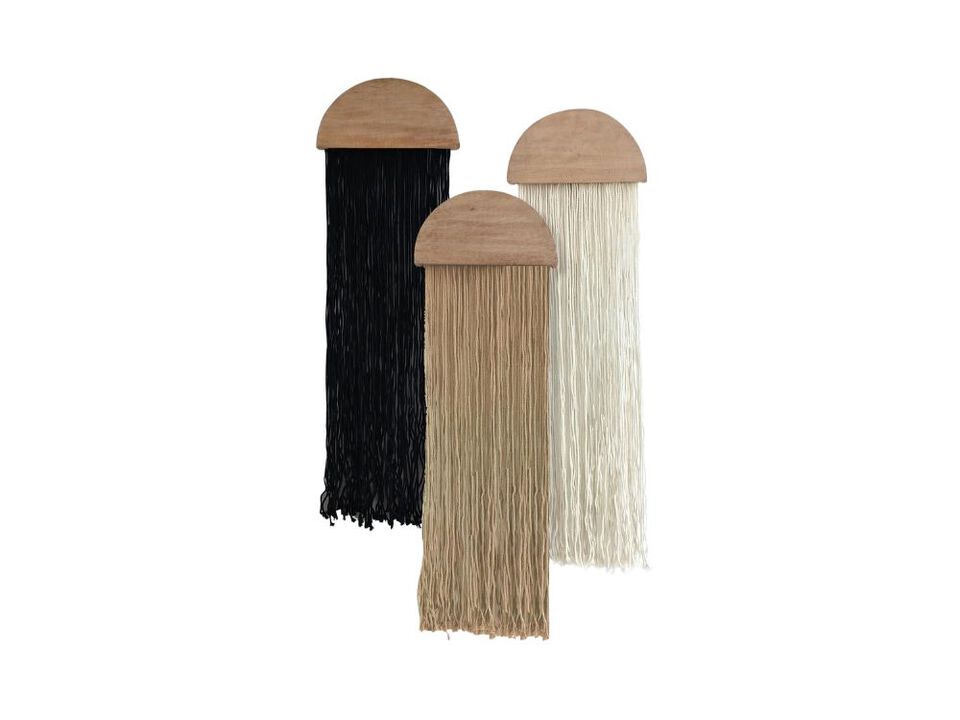 Set of 3 Macrame Wall Hanging Boho Tapestry Woven Decor for Bedroom Home