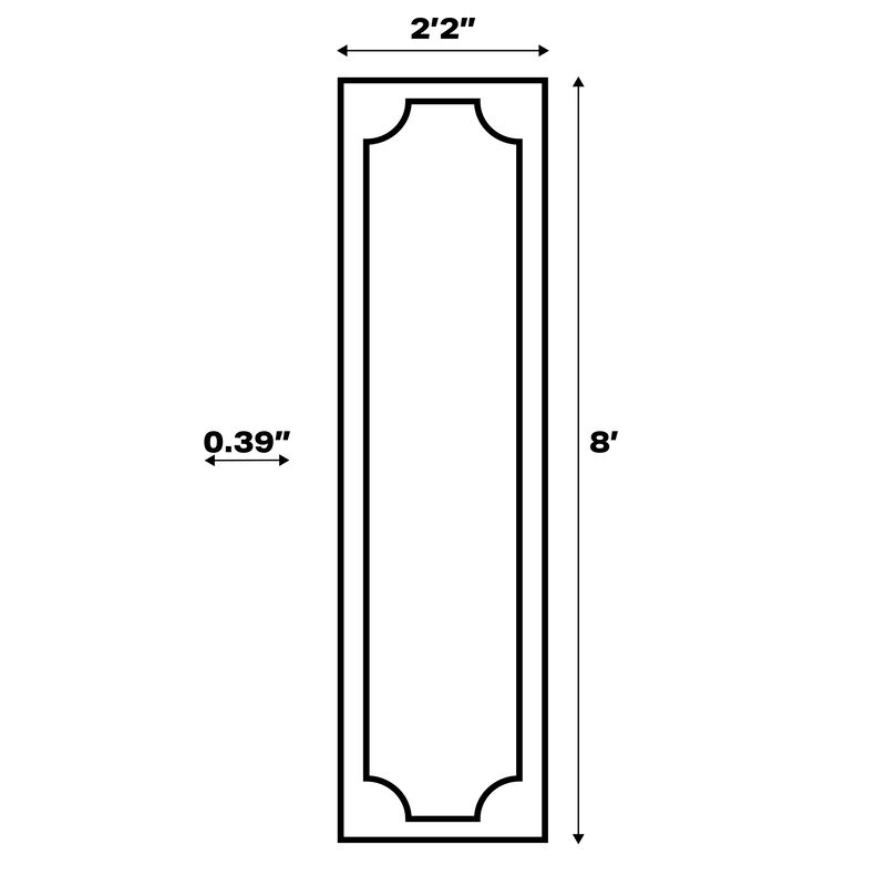 Bandol Modern Classic Mitre Stripe Area Rug