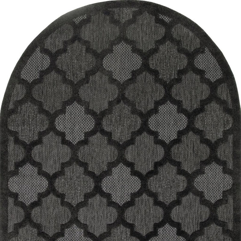 HomeRoots Trellis Indoor Outdoor Area Rug image number 2