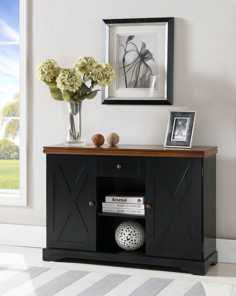 Kings Brand Furniture Cumberland Wood Buffet Cabinet Console Table
