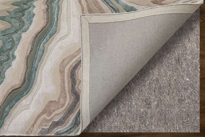 Maridian 8A70F Green 5' x 8' Rug image number 3