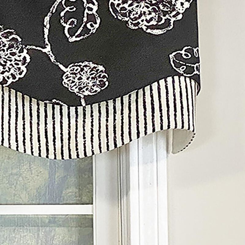RLF Home Pouf Floral Glory Valance