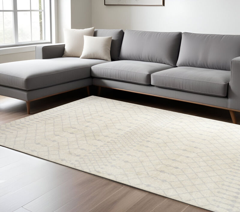HomeRoots Moroccan Washable Area Rug image number 1