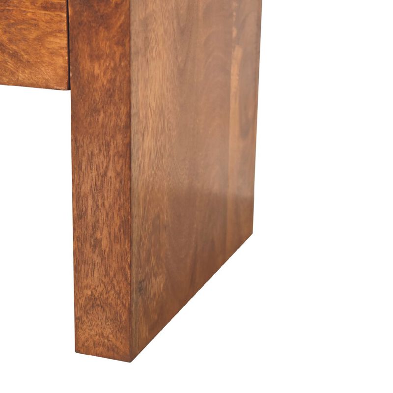 Artisan Furniture Darcy 1 Drawer Chestnut Solid Wood Nightstand