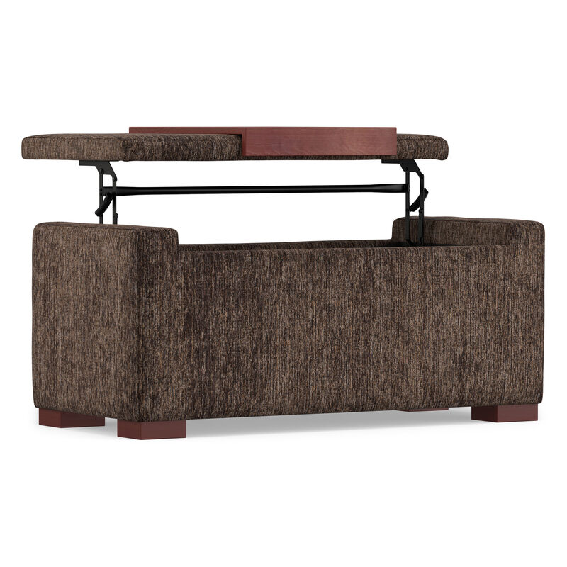 Bretton Lift Top Storage Ottoman image number 3